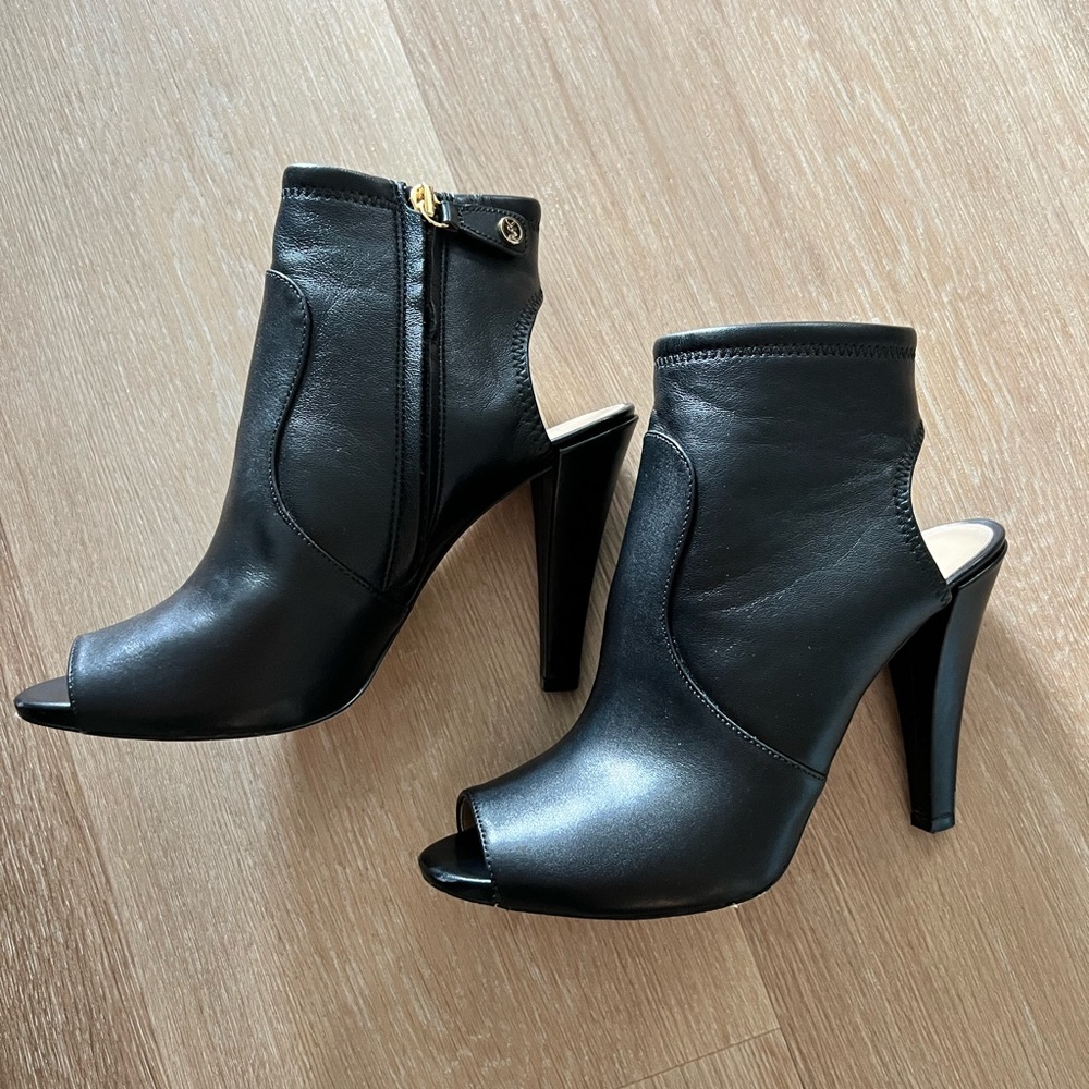 Michael Kors open toe booties